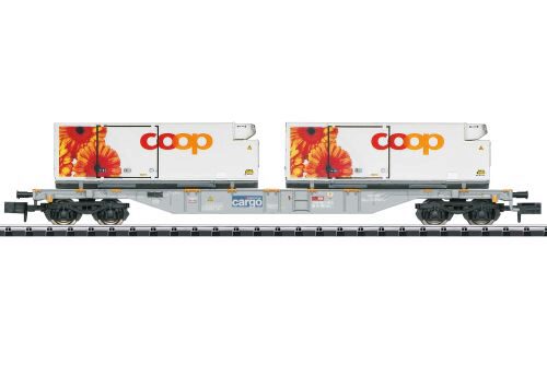 Minitrix 15491 SBB Containertragwagen Coop